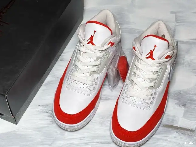 Bmlin Shoes White Air University Jordan 3 Retro Tinker CJ0939-100 Red 0614